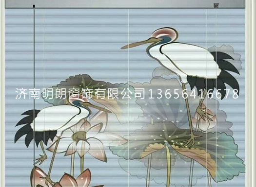 喷画logo窗帘,济南喷画窗帘销售,济南喷画窗帘批发